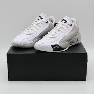 HF0819-103 Nike Luka 77 White Tech Gray Flame Red Black (Men's)