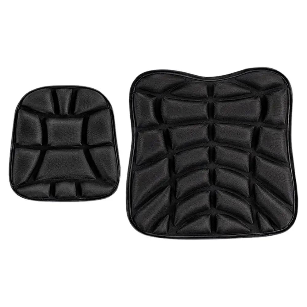 Motorcycle Seat Cushion Lycra Black 3D Breathable Non-Slip Particles Cross High Bandages Double-Layer Resilience Strapping A3N1