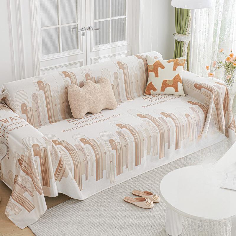 Ice Silk Sofa Cover Towel Summer Non-Slip Sofa Cushion Summer Sofa Cover