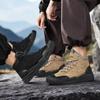 TUINANLE Men's Hiking Boots Outdoor Camping Climbing Shoes Trekking Sneakers for Men Casual High Top Boots