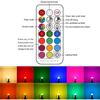 LED Bulb - RGB - E27 - 5W - 12 Colors - Remote Control (Pack of 4)