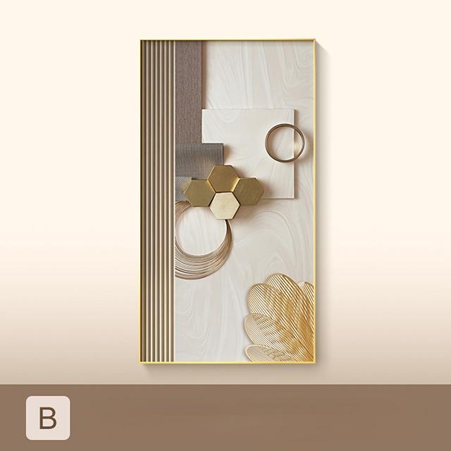 

Современные роскошные абстрактные картины на холсте, постеры и принты, золотые настенные художественные картины для гостиной, спальни, отеля, украшение дома 20cm×40cm NoFrame