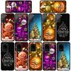 Phone Case for iPhone 17 16 15 Plus X Huawei P30 P20 Lite Redmi Note 14 12 11 13 Pro Max OPPO A60 A80 A40 A18 A38 Tree Snow Merry Christmas Deer Cover