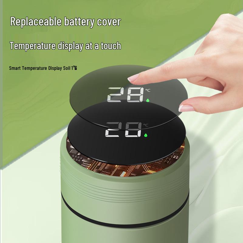 316 Stainless Steel Insulated Smart Cup, Tea & Water Separation, Stylish Gift for Men & Women