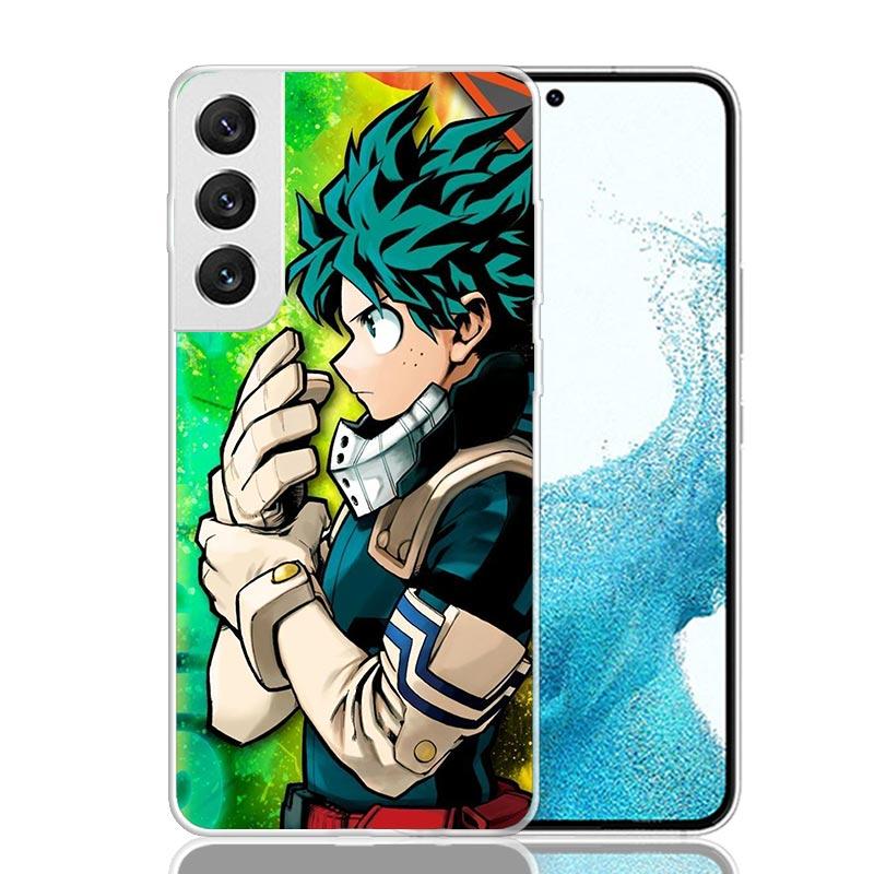 Midoriya Izuku Deku MHA My Hero Phone Case For Samsung Galaxy S26 S25 Edge S24 S23 FE S22 Ultra S21 Plus S20 + Fundas Cover Coqu