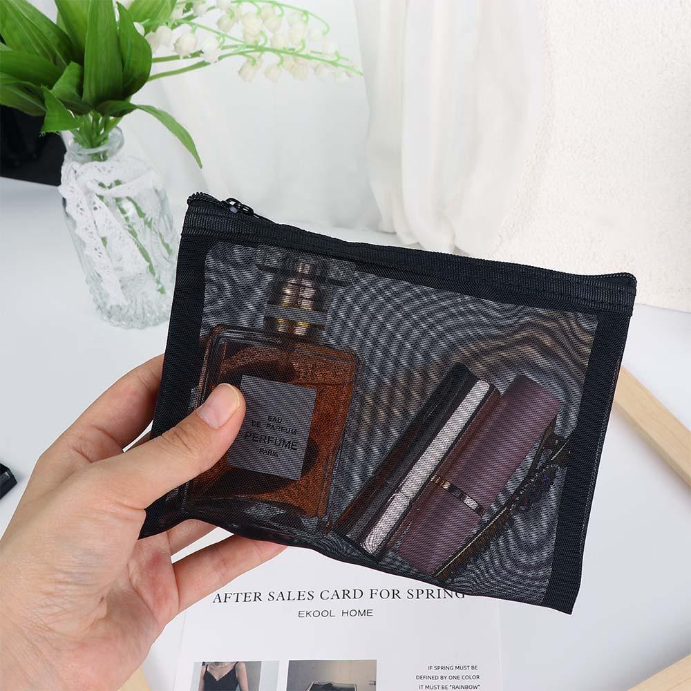 Bag Organizer Case Wash Pouch Mesh Cosmetic Bag Cosmetic Cases Makeup Bags Storage Toiletry Bag