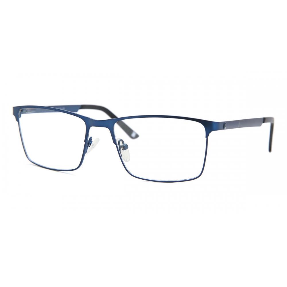 Full Rim Rectangle Blue Smartbuy Collection Dallas 997a Fashion Unisex Eyeglasses