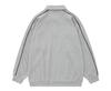 Wild Man Trendy American Letter Embroidery Waffle Knit Sweatshirt, Spring/Autumn Academy Style Half-Zip Polo