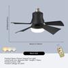 1PC Wide-Angle Fan Light – High-Efficiency Ceiling Fan with Integrated LED Lighting for Optimal Airflow and Illumination