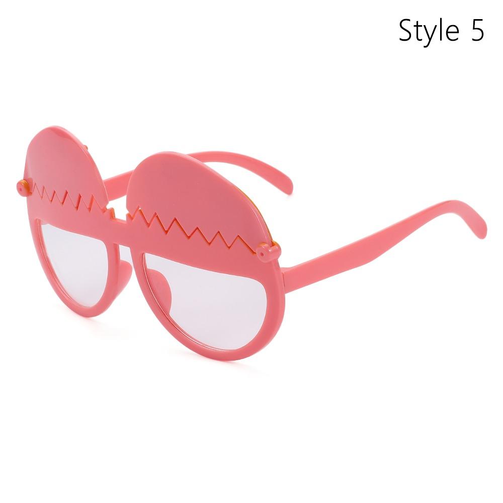 Trendy Luau Party Props Fruit Design Beach Photo Glasses for Women & Men