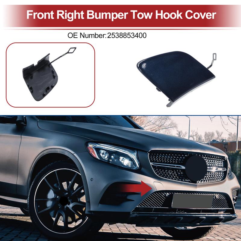 X Autohaux Car Tow Hook Cover Cap for MercedesBenz GLC X253 16-18 Hook No.2538853400 Blue