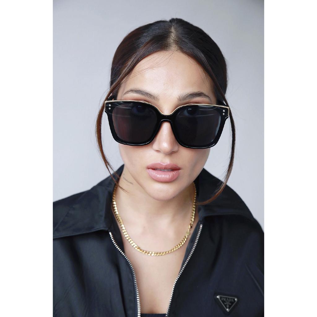 Tindra Black Black Sunglasses