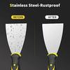 Stainless Steel Putty Knife Scraper Shovel Paint Tools Construction Drywall Removing Wallpaper Household Industrial Cleaning