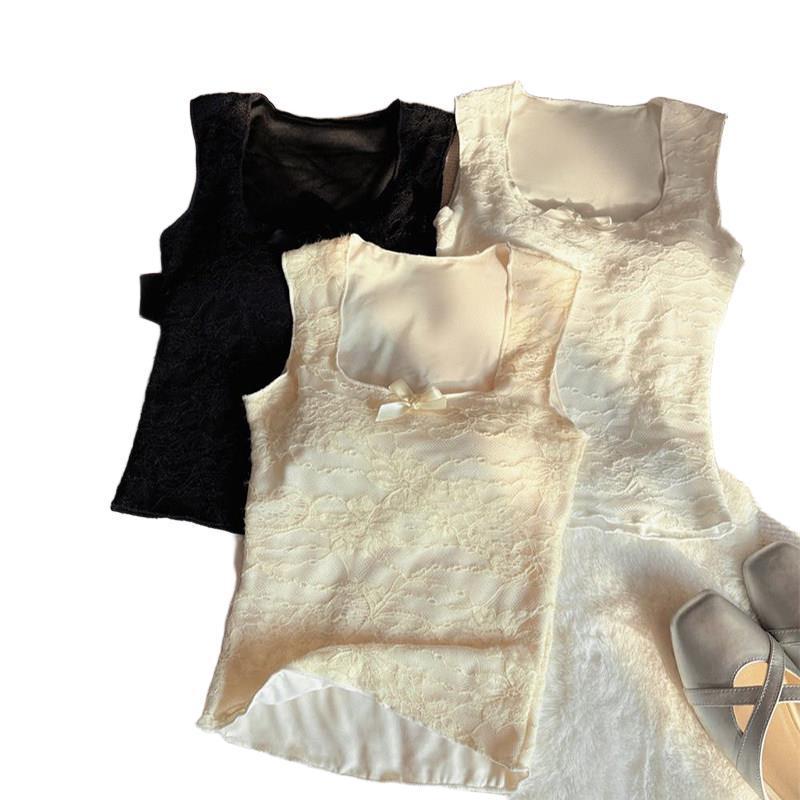 Women's New Spring Slim Fit Camisole Vest: Figure-Flattering, Versatile for Layering or Wearing Alone