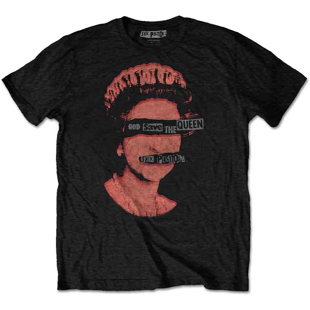 The Sex Pistols God Save The Queen T-Shirt Black New Unisex T-Shirt XXL