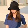 Men's Women's Sun Hat Solid Color Fisherman Hat Spring Summer Adjustable Outdoor Beach Foldable Sun Hat