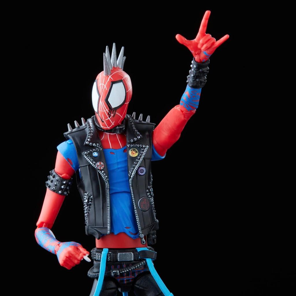 Hasbro Across the Marvel Legends Action Figure Hobie Brown 2023 Legends MCU Movie Anime MARVEL LEGENDS Spider-Man Spider-Verse 6-inch Spider-Punk
