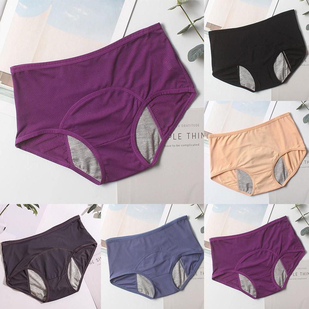 

Leak Proof Women s Underwear for Menstruation Extra Protection for Comfort 3XL синий