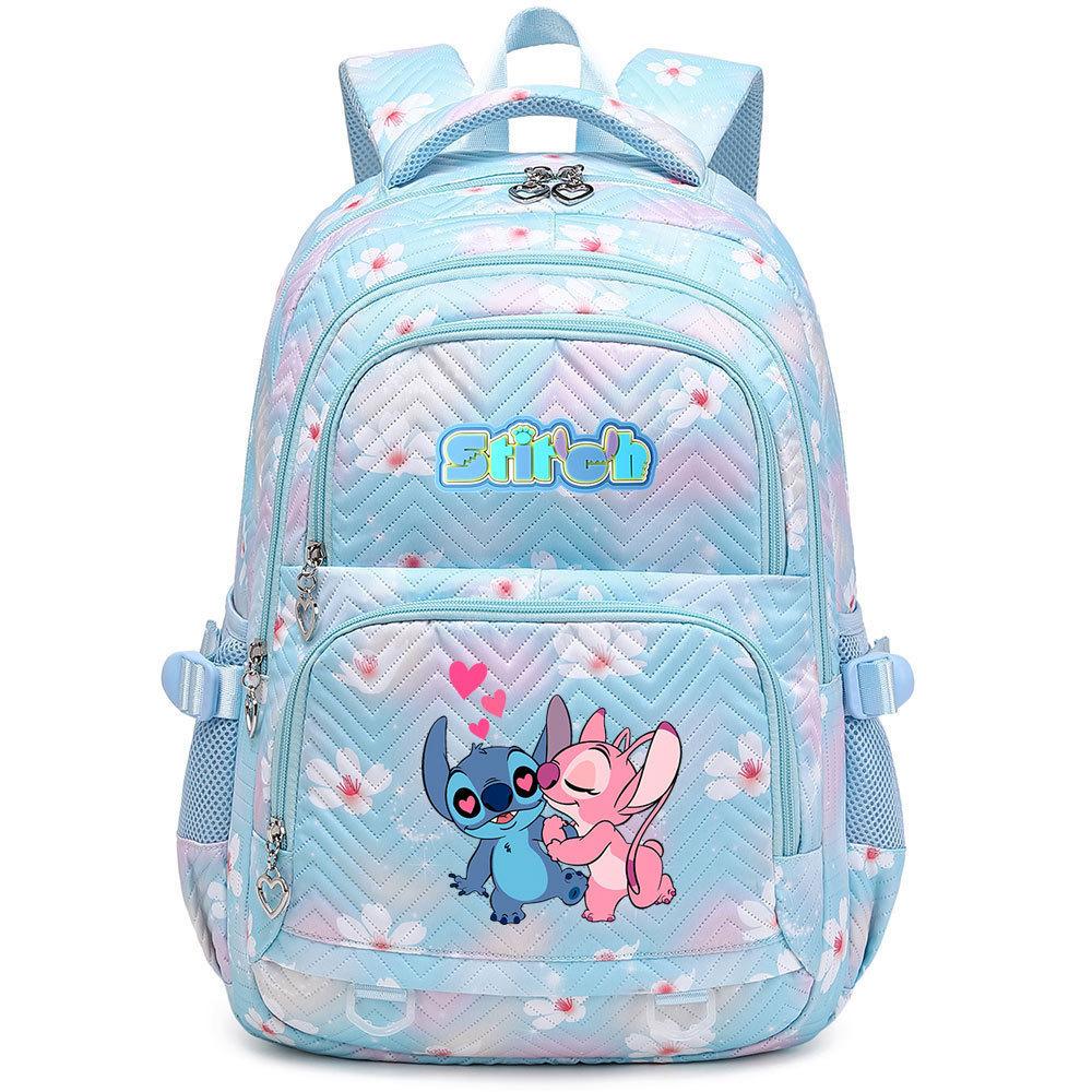 Cartoon Printing Multi-Compartment Middle And High School Schoolbag Cute And Lightweight Girls Backpack Young Girls Schoolbag