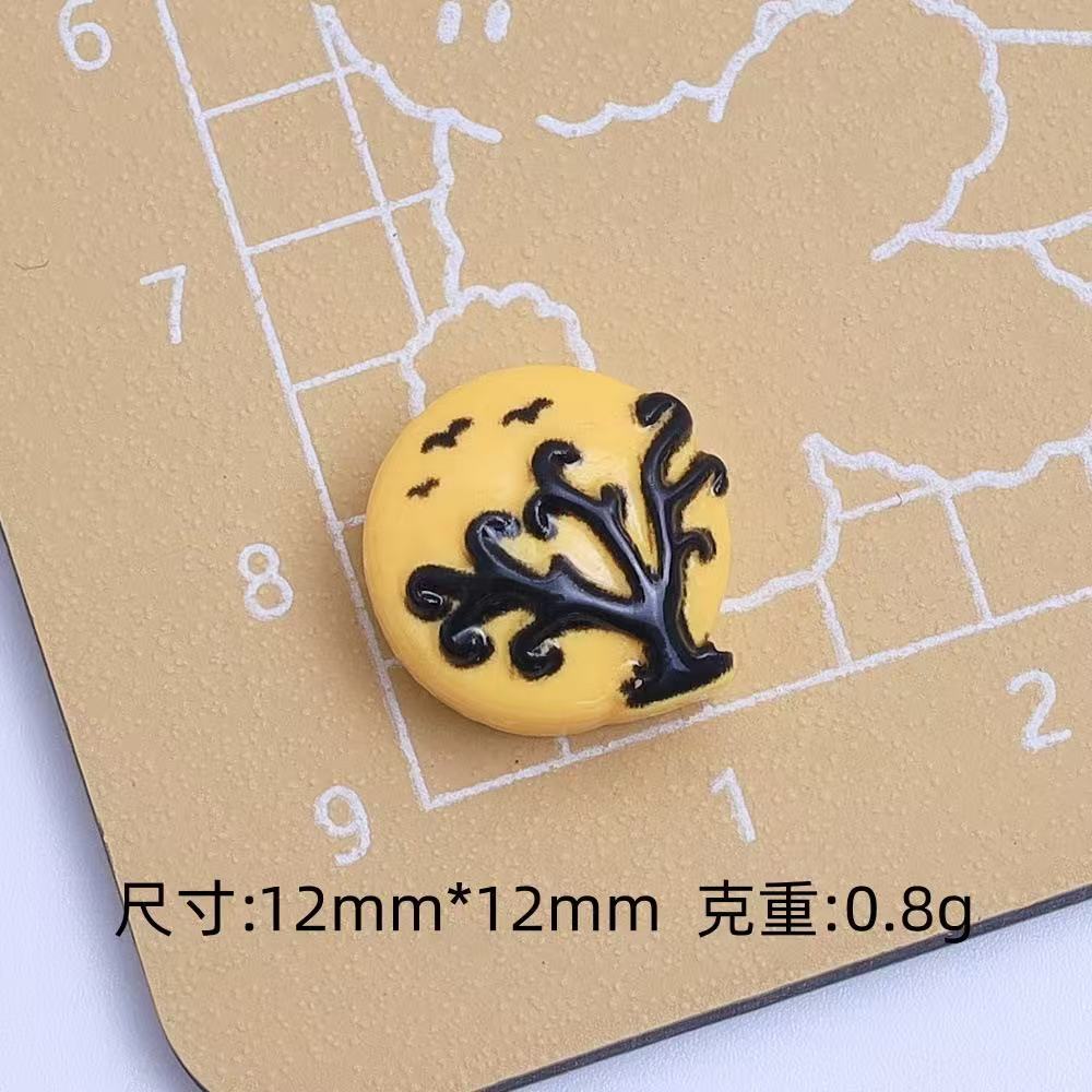 20Pcs New Cute Resin Cartoon Halloween Ghost Series Flat Back Scrapbooking DIY Jewelry Craft Decoration Accessorie