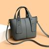 Luxury PU Leather Tote Bag Female High Quality Solid Color Bucket Handbag Women Brand Shoulder Crossbody Bags CLE