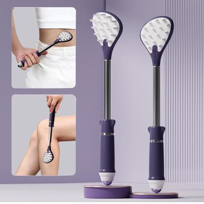 Retractable Hand-held Back Scratcher Portable Acupoint Massage Stick Durable Portable Back Itching Scratcher Massage Tool