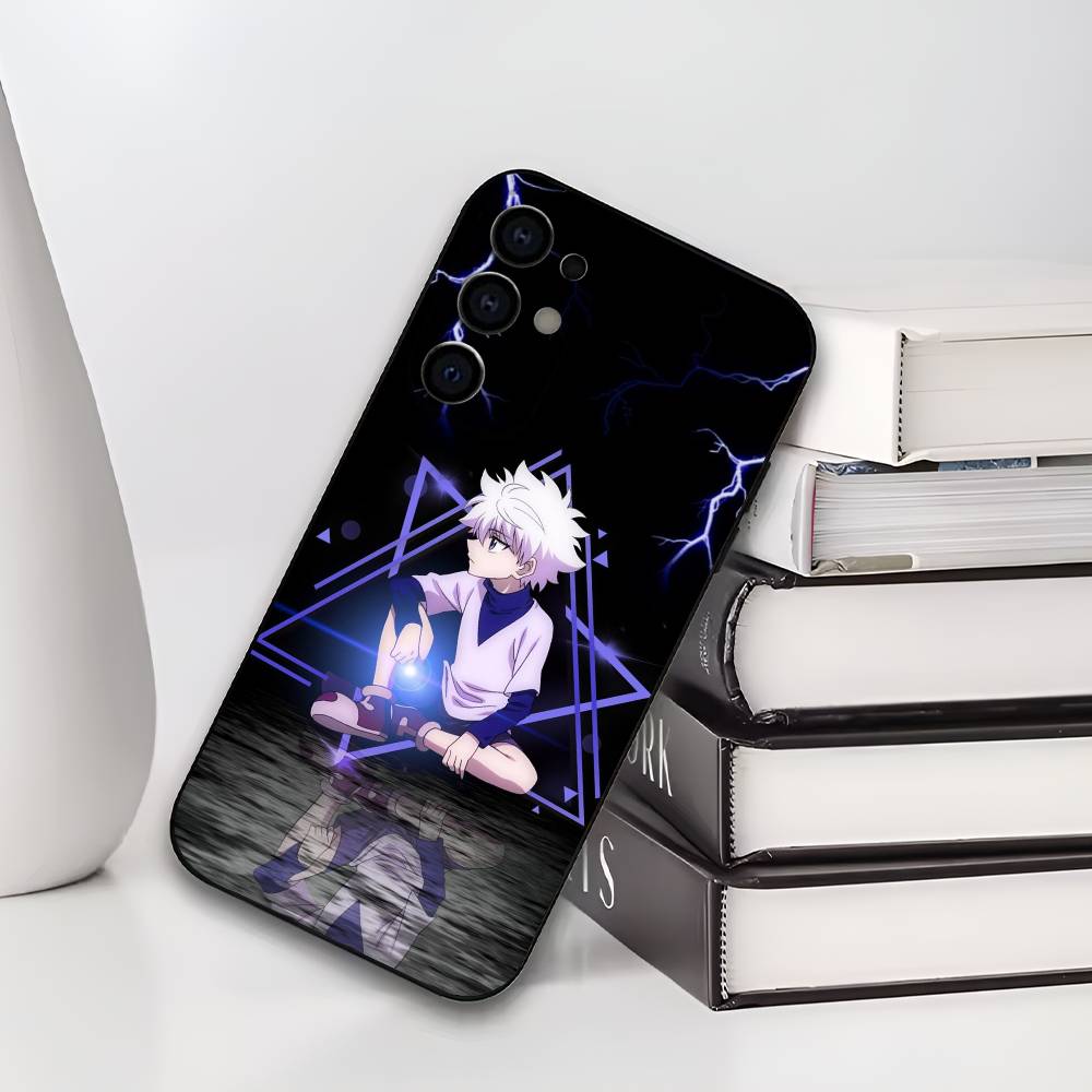 K-Killua Zoldyck H-Hunter X Hunter Phone Case For Samsung S25,S24,S21,S22,S23,S30,Ultra,S20,Plus,Fe,Lite,Soft Black Cover