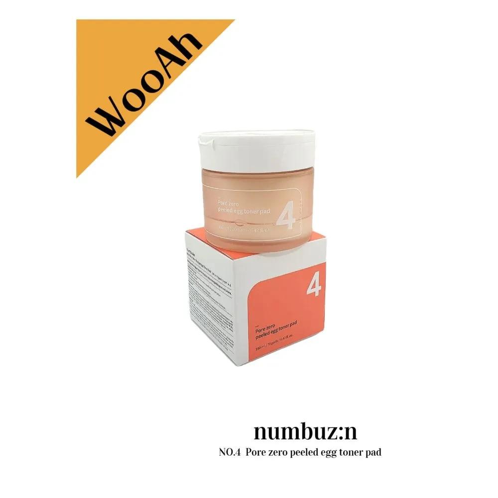 No. 4 Pore-Free Peeled Egg Toner Pads 70 Sheets
