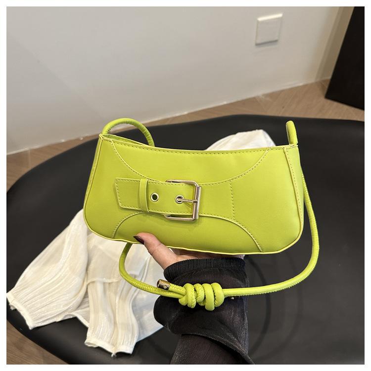 

Маленькая сумка в стиле ретро контрастного цвета для женщин, новая модная маленькая квадратная сумка под мышкой, летняя сумка через плечо с текстурой Niche