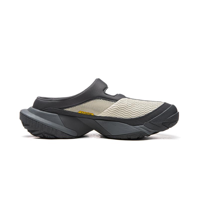 Li Ning Outdoor CF Tracing, Hiking Slipper Low top Outdoor Hiking Slippers Unisex Ebony Black/Oat Gray AHCV005-13