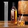 2 Sets Alcohol Meter Kit Making Beer Hydrometer for Triple Scale Home Brewing Tester Suite Fermentation Jar