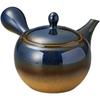 16 X 14 X 10 Blue Unglazed Ceramic Teapot Tokoname Made In Stylish Design Ale-net Teapot, Cm, 330cc, Glazed, (Flat Strainer), Ware, Japan,