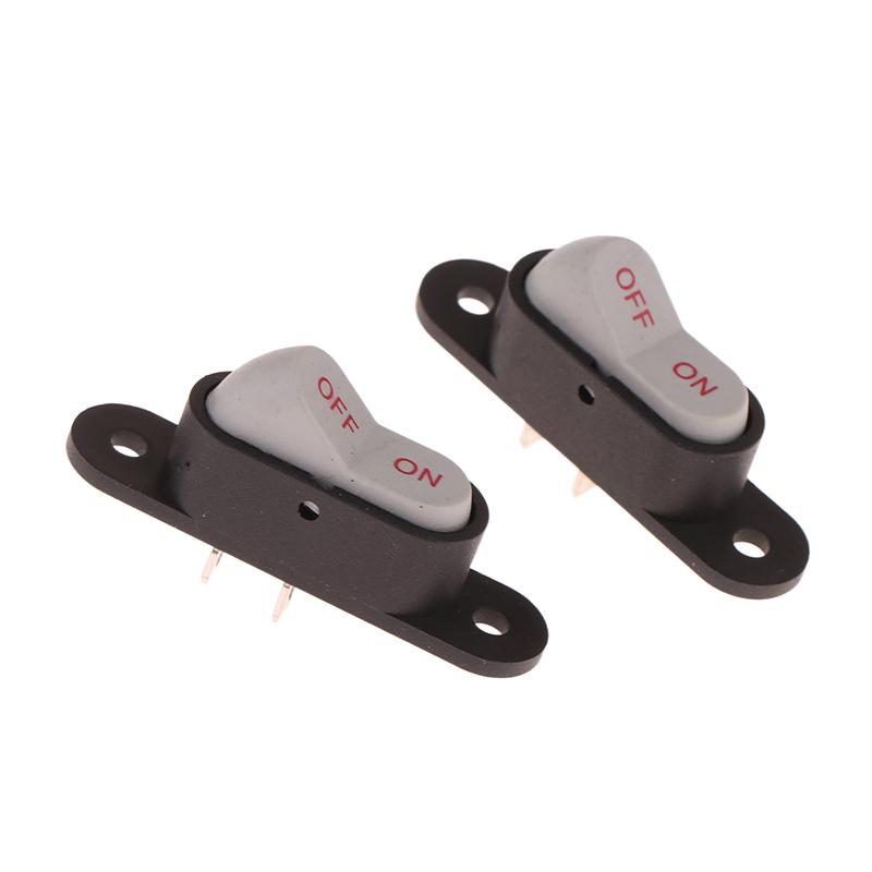 5Pcs 2 Pin Light On/Off Boat Button Switch 250V 6A Ac Amp 125V 10A Electric Wok Rice Cooker Home Start Switches
