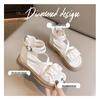 Fairy Style Roman Sandals - Soft Sole, Thick-Soled, Versatile Flat Beach Shoes for Summer 2026.