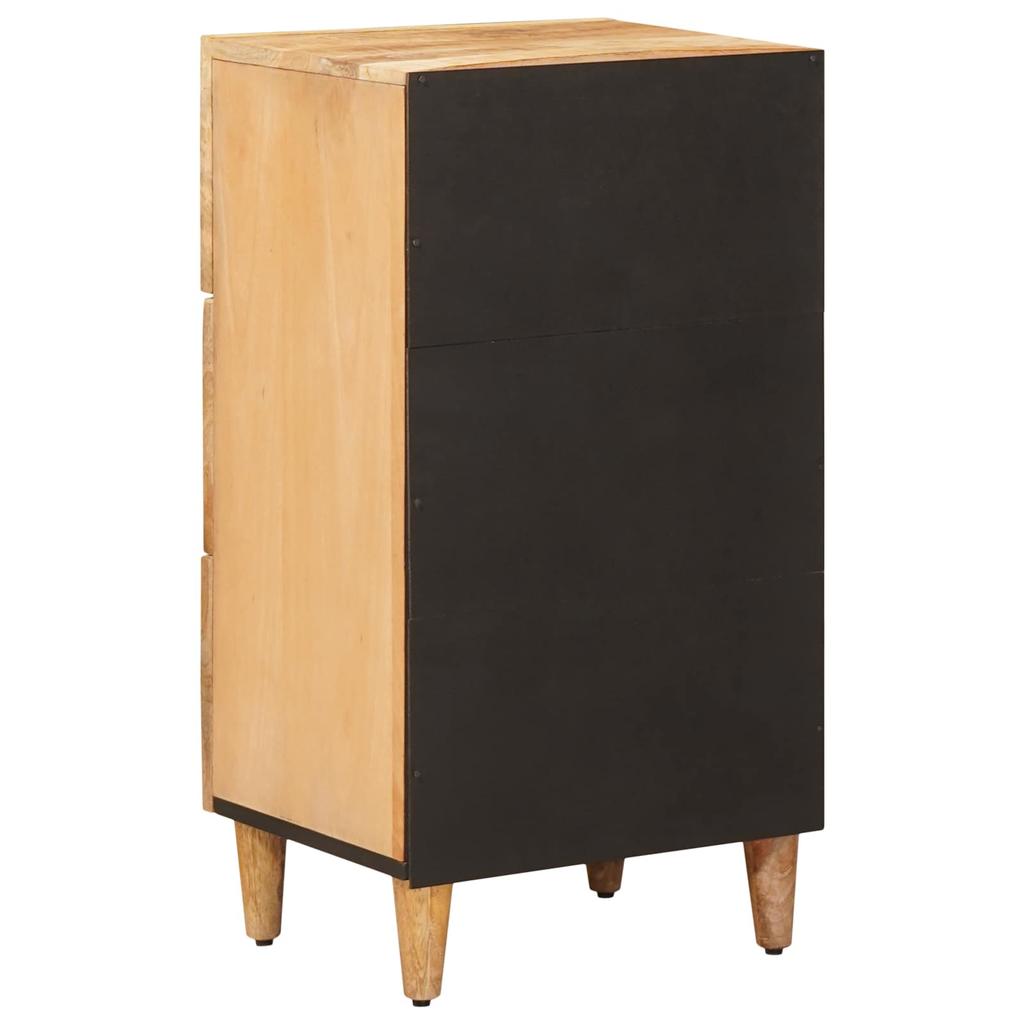 Storage Cabinet in Brown 40 x 33.5 x 75 cm Solid Mango Wood