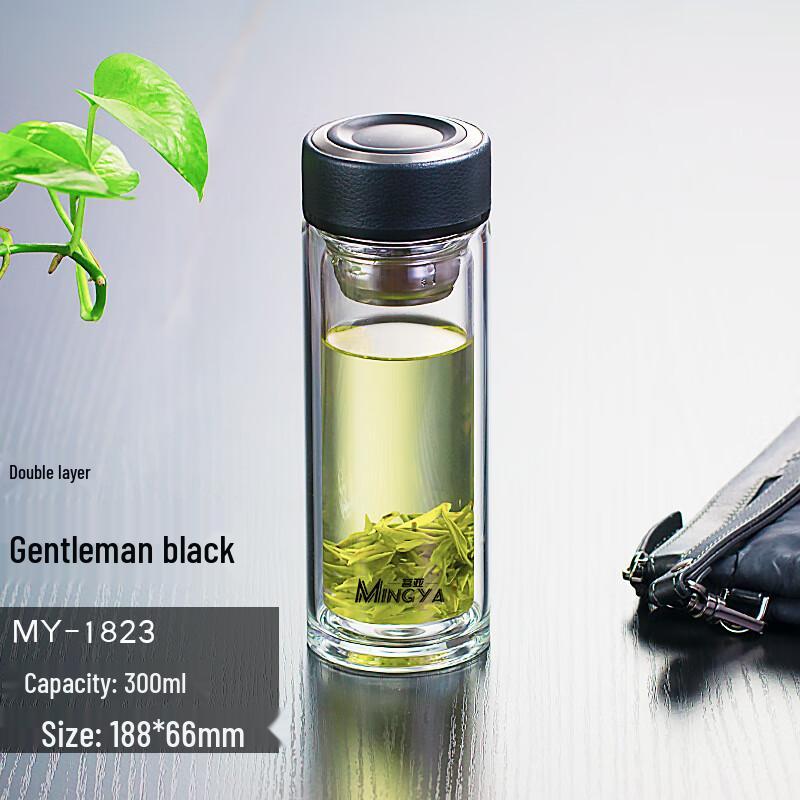 MINGHUI MH1123 Double-Layer Glass Cup