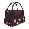 Babymetal Tour Insulated Lunch Bag for School Bento Storage Food Boxes Leakproof Container Cooler Thermal Lunch Box Tote
