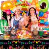 35pcs Fiesta Party Decorations Set -  Balloons,Taco Balloon,Cactus Llama Foil Balloons &Backdrop Etc Mexican Party Decorations