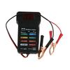 Präzisions-Batterietester für 12/24V-Fahrzeuge Einfach zu bedienendes Autobatterie-Diagnosetool mit Spannungs- und Kapazitätsanzeige