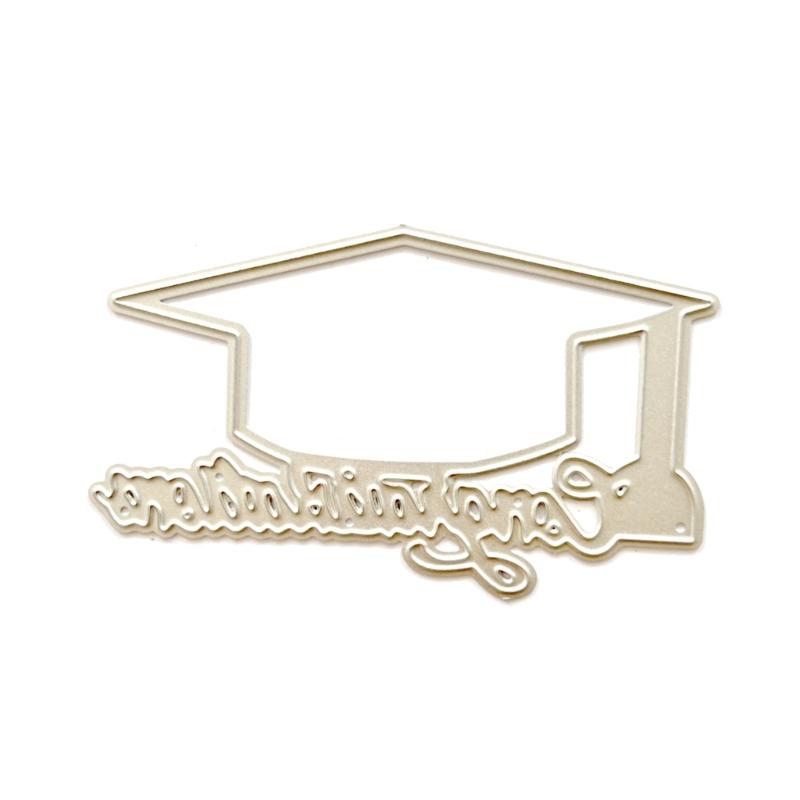 Metal Die Cuts Graduation Embossing Stencil Cutting Dies for Card Making Scrapbooking Paper Craft DIY Template Handmade