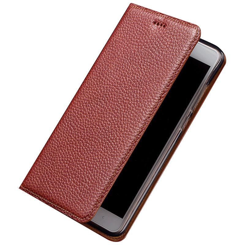 Realme V30/V15/Q3Pro/X50m/X7Pro Genuine Leather Flip Cover for OPPO smartphones.