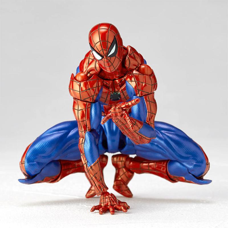 New Model Spider-Man 2.0 Premium Version Can Move Multiple Accessories Collection Boy Gifts Parent-Child Interaction