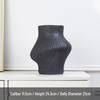 Wabi-Sabi Retro Ceramic Vase - Chinese Style for Living Room, Tea Room, or Hotel Decor