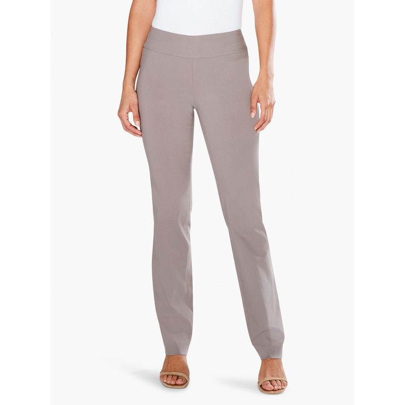 

Smoke Tube Elastic Fabric Fashion Chubby Girl Spring and Summer Casual Pants Dark Apricot 2P