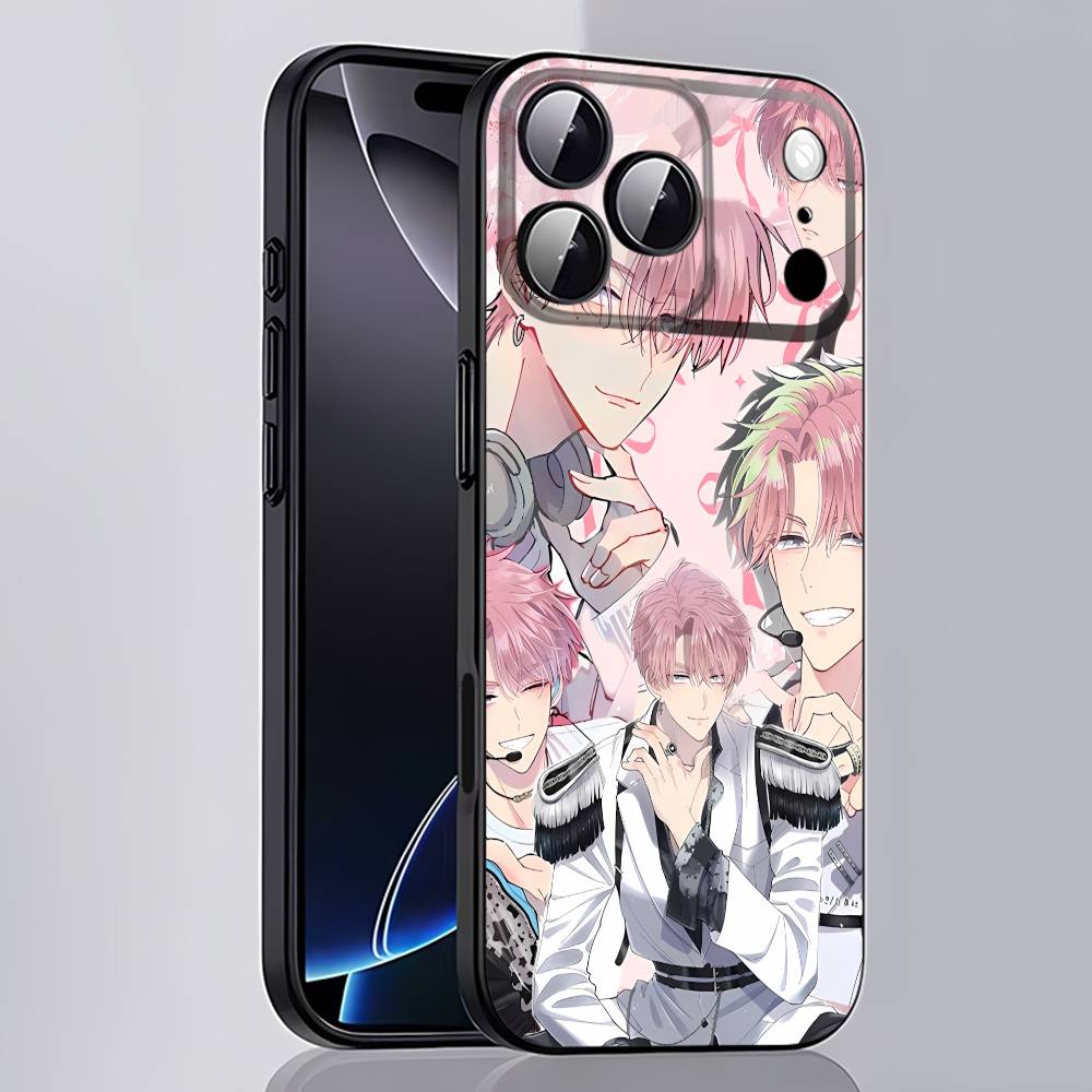 T-Tamon C-Comics Kun Ima Docchi  For iPhone 17,16,15,14,13,12,11,Pro,Max,Plus,E,SE4,Air,Mini Black Phone Case Cover
