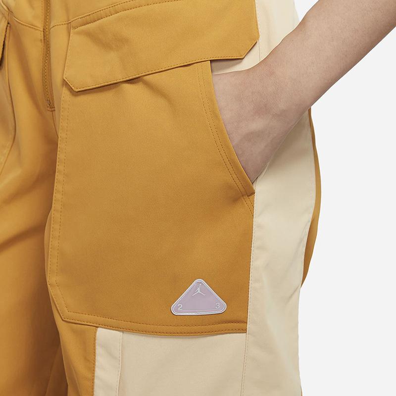 Jordan 23 Engineered Chicago Color Block High Waist Jumpsuit Women Jumpsuit DQ4543-712