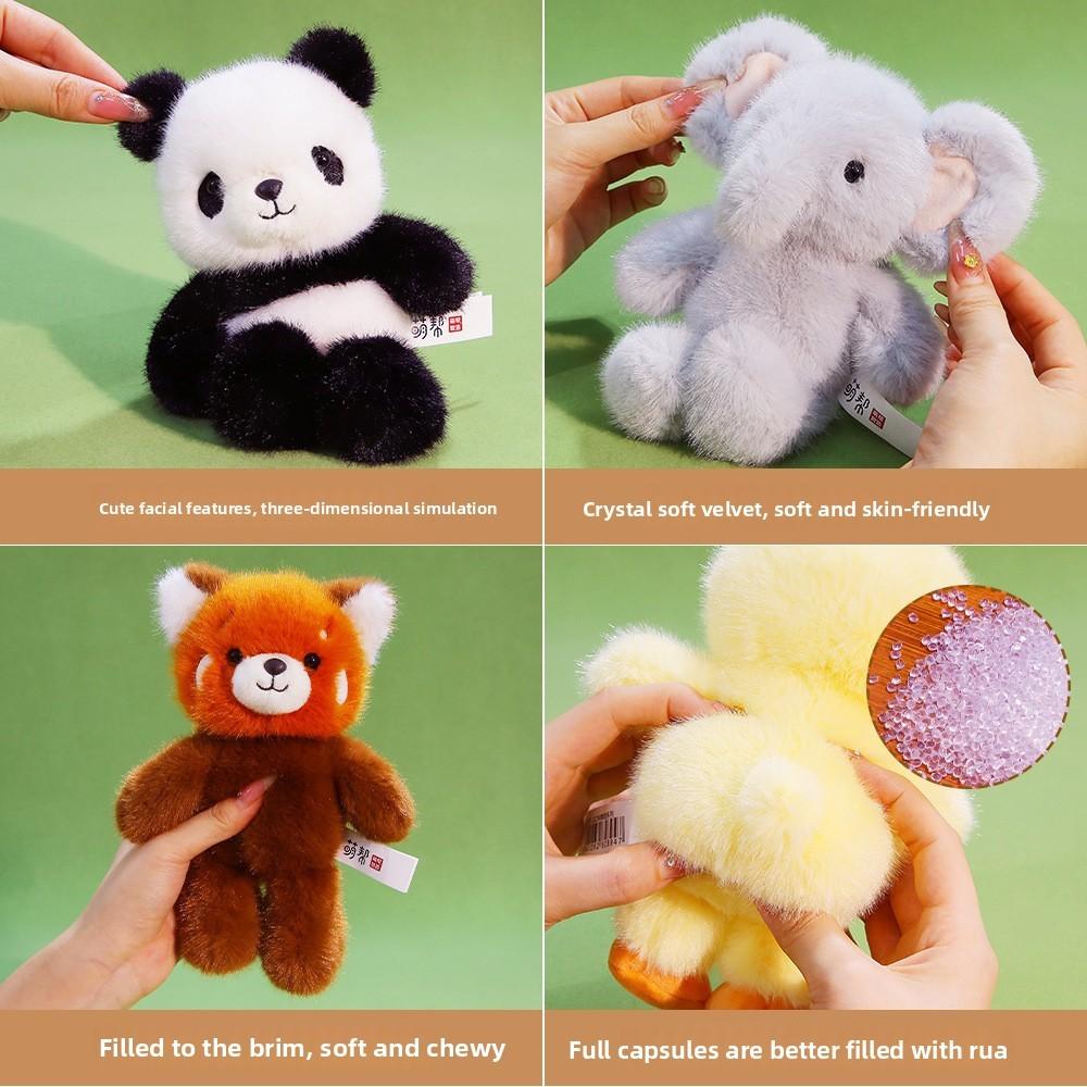 Elephant Panda Pig Rabbit Plush Toy With 7d Cotton Filling For Kids And Teens Gift