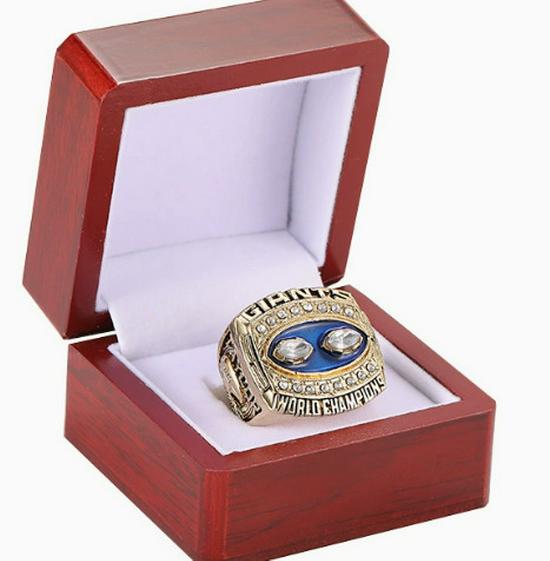 1990 NFL New York Giants Super Bowl Championship Ring