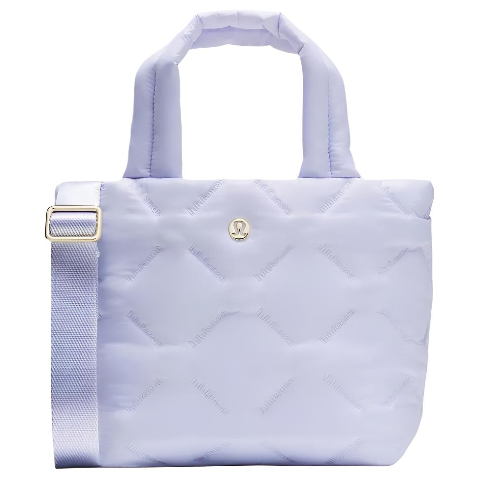 Lululemon 5L Tote Bag Simple Versatile Nylon Handbag Mini Women handbags Serene-Blue LW9GC1S-032507 Tranquil Blue