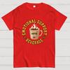 Emotional Support Beverage Cotton Casual Cool Loose T-Shirt